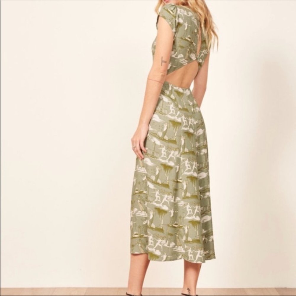 Reformation Gavin Dress in Goddess - Size 6